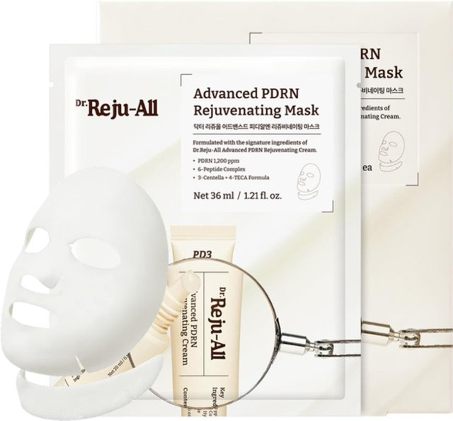 Dr.Reju-All PDRN Rejuvenating Face & Neck Mask (6 Masks)