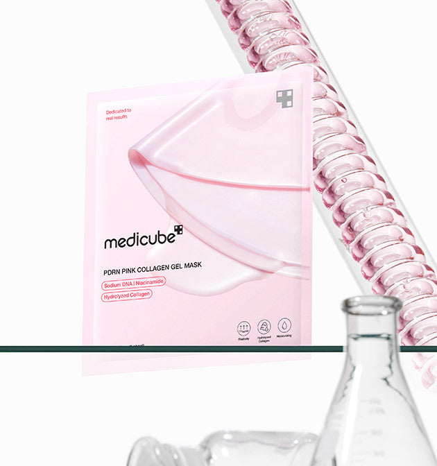 medicube PDRN Pink Collagen Gel Mask (4 Masks)